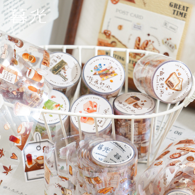 Art Craft Bakery - Pita Washi PET Motif Makanan Kue