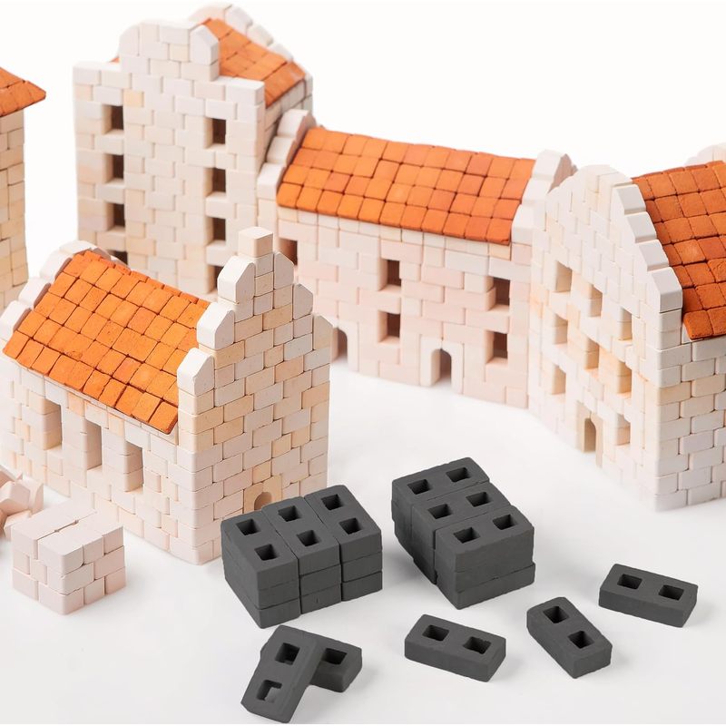 Art Craft Building - 60 Buah Bahan Bangunan Model Arsitektur