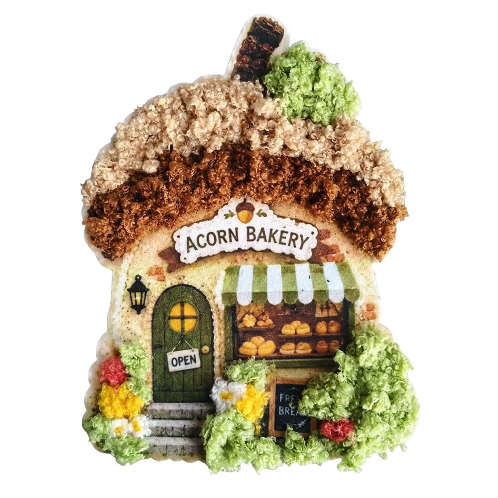 Art Craft Yarn - Kit Seni Poke Kain 3D Desain