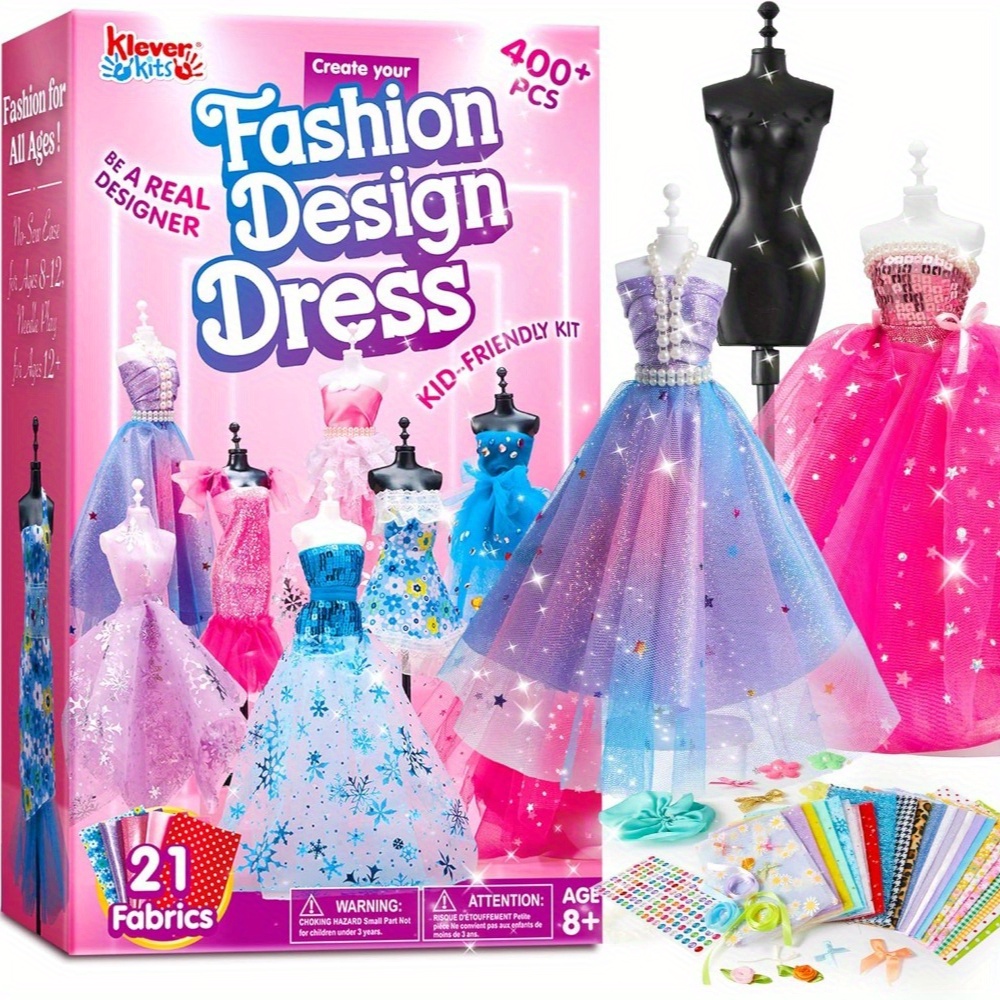 Art Craft Kits For Kids - JOYFY 400+PCS Kerajinan Desain Fashion untuk
