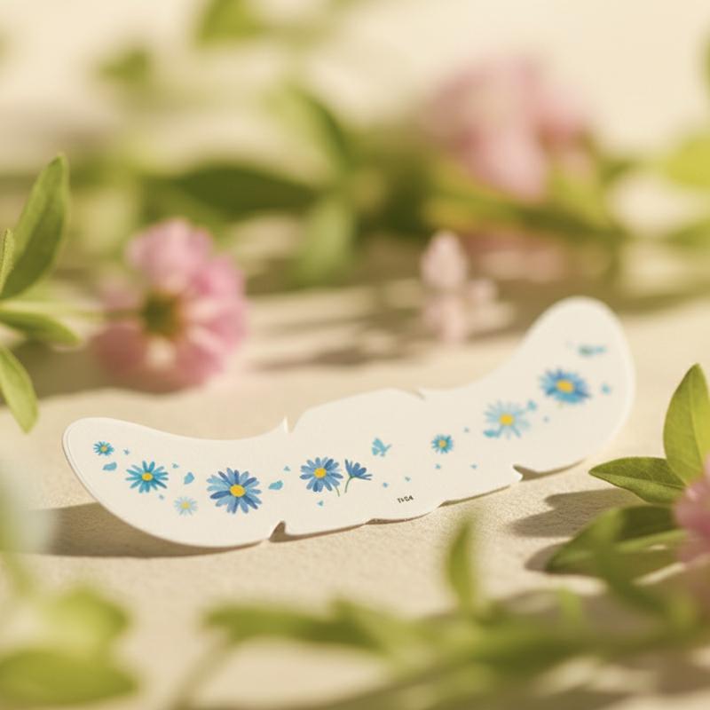 Art Craft Decoration - Stiker Kupu-kupu Glitter Tahan Air 12Pcs