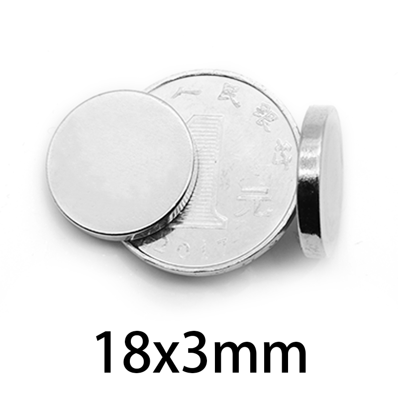 Art Craft Magnet - Magnet Bulat Kuat 18x3mm, Diameter 18mmx3mm,