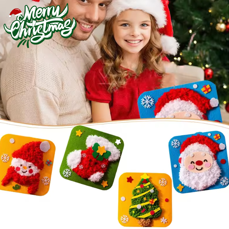 Art Craft Ideas For Kids - Set Kerajinan Seni Felt DIY untuk