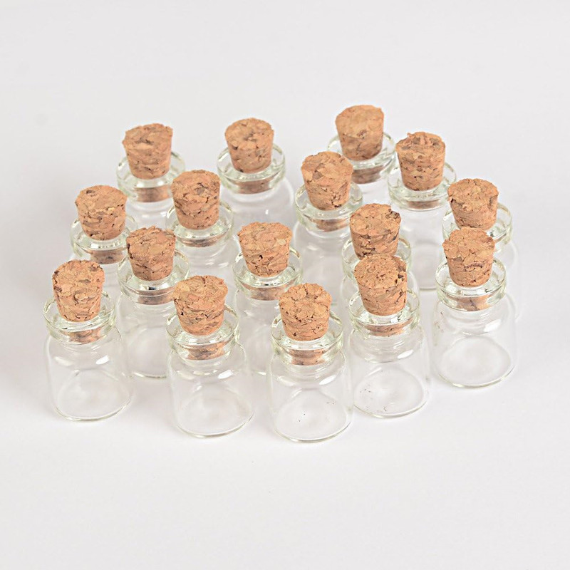 Art Craft Zoo - 400 Buah 1Ml 13X18Mm Stoples Botol
