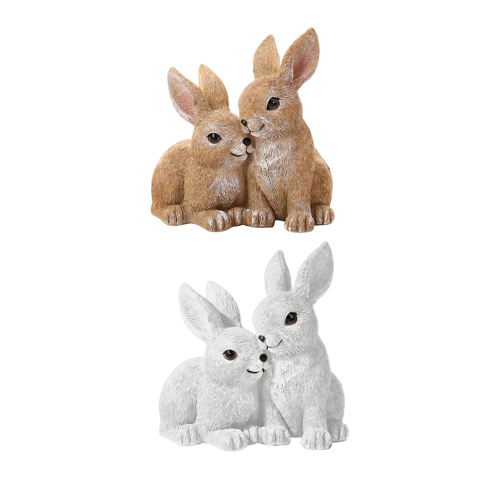Art Craft Rabbit - Patung Kelinci Dekorasi Paskah Hadiah Ideal