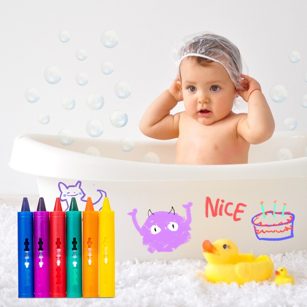 Art Craft Kits For Kids - Perlengkapan Seni Krayon Mandi yang Dapat