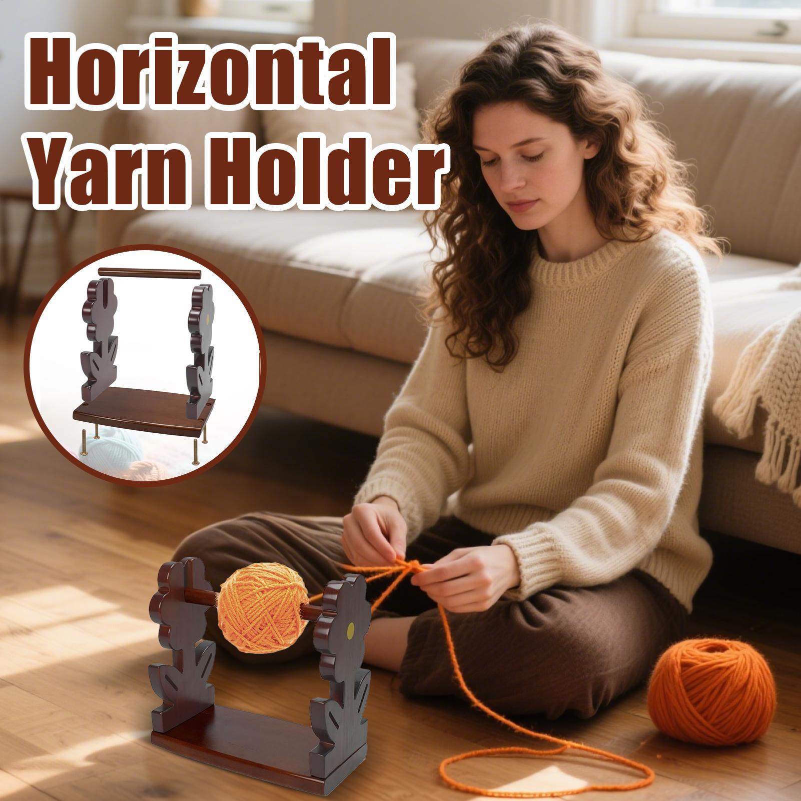 Art Craft Yarn - Tempat Benang Rajut Kayu, Dispenser Benang