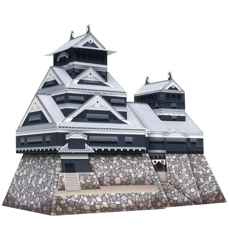 Art Craft Building - Kastil Kumamoto Jepang Model Rumah Lipat