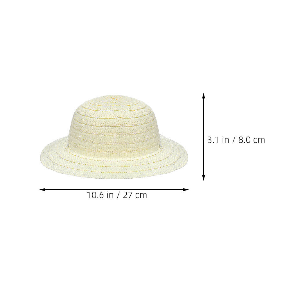 8 Buah Topi Jerami Anak-anak W - Art Craft Decoration ulasan dan harga