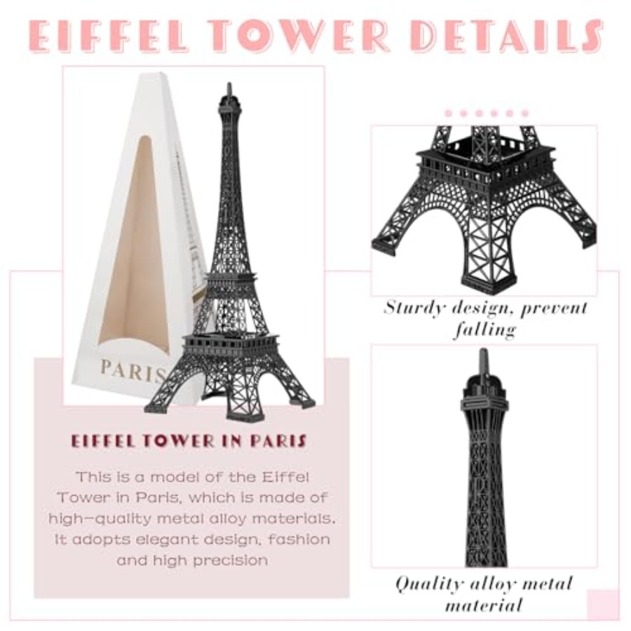 6 Buah Patung Menara Eiffel 15 - Art Craft Decoration ulasan dan harga