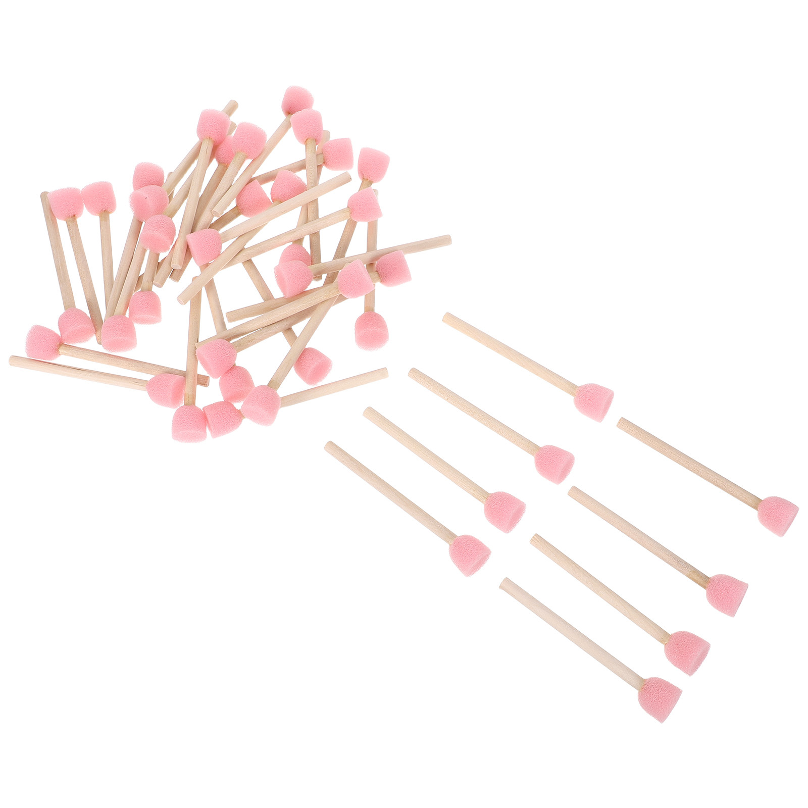 40 Buah Set Kuas Spons Bulat,  - Art Craft Preschool ulasan dan harga