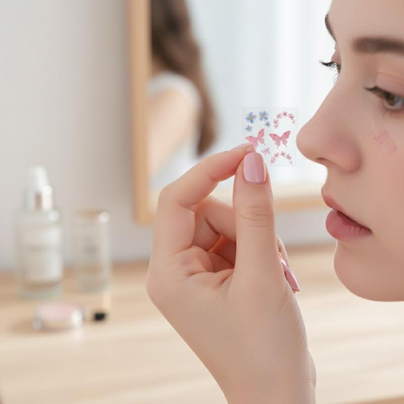 Stiker Kupu-kupu Glitter Tahan - Art Craft Decoration ulasan dan harga