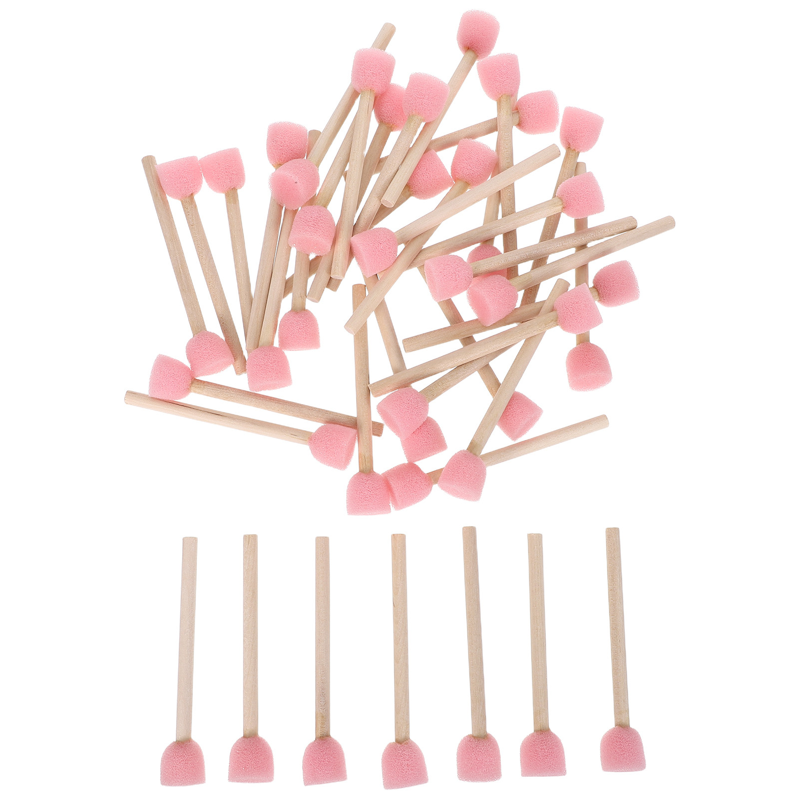 40 Buah Kuas Spons Bulat denga - Art Craft Preschool ulasan dan harga