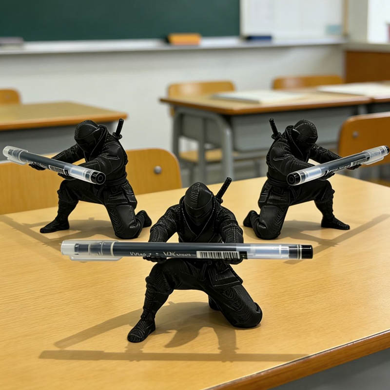 Tempat Pensil Ninja Cetak 3D u - Art Craft Stationery ulasan dan harga