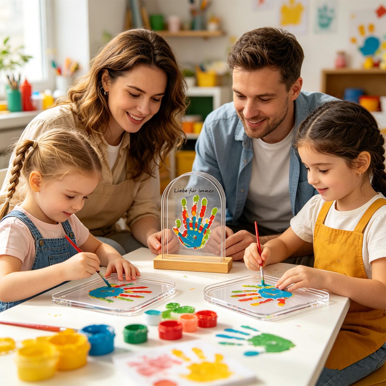 Perlengkapan Cetak Tangan Kelu - Art Craft Kits For Kids ulasan dan harga