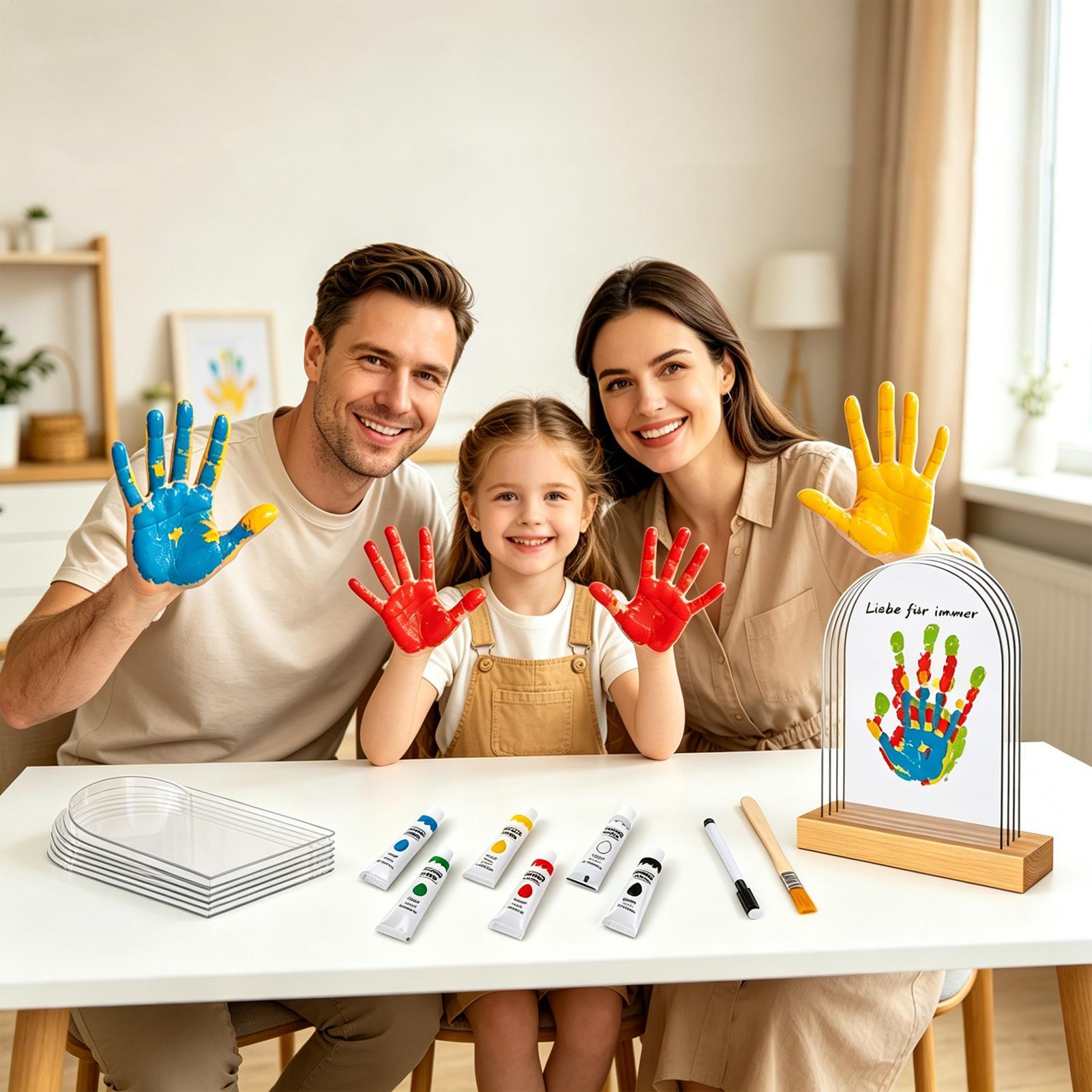 Perlengkapan Cetak Tangan Kelu - Art Craft Kits For Kids ulasan dan harga