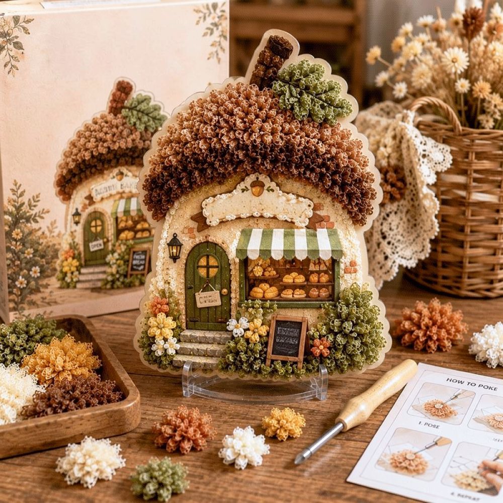 Kit Seni Bordir 3D Kreatif, Se - Art Craft Bakery ulasan dan harga