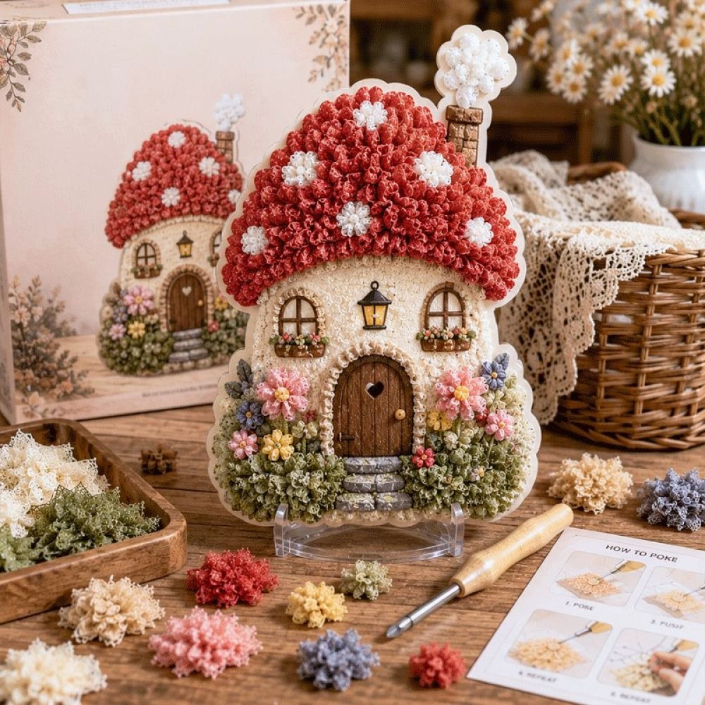 Kit Seni Bordir 3D Kreatif, Se - Art Craft Bakery ulasan dan harga