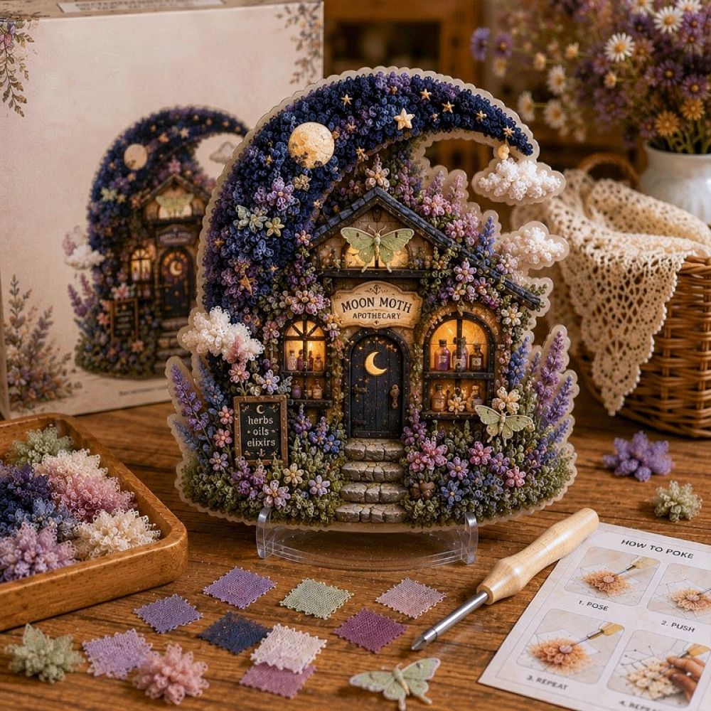 Kit Seni Bordir 3D Kreatif, Se - Art Craft Bakery ulasan dan harga