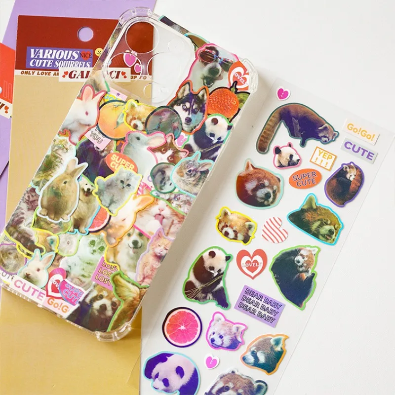 Stiker warna 1 lembar stiker v - Art Craft Zoo ulasan dan harga