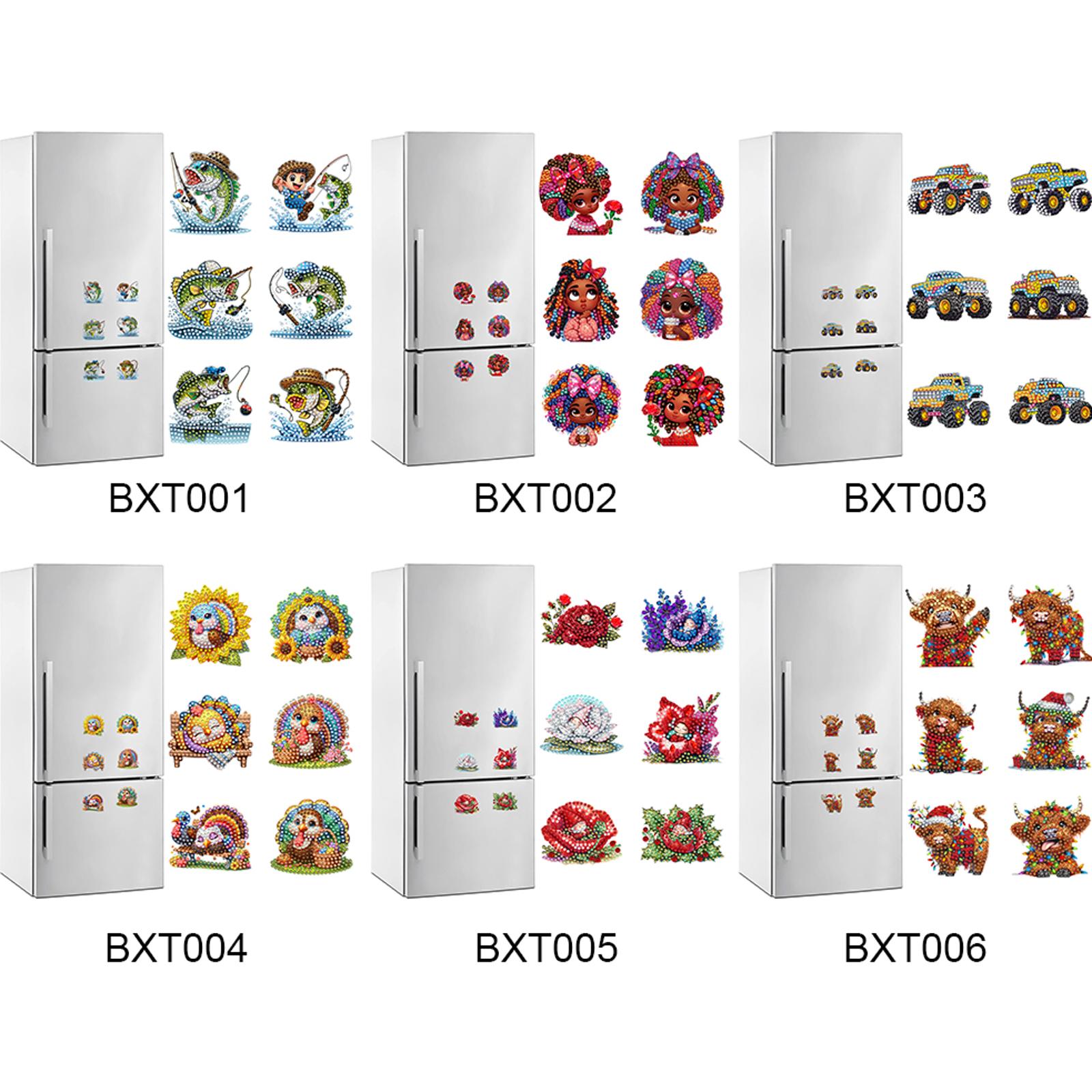 6pcs Kit Magnet Kulkas Seni Be - Art Craft Magnet ulasan dan harga