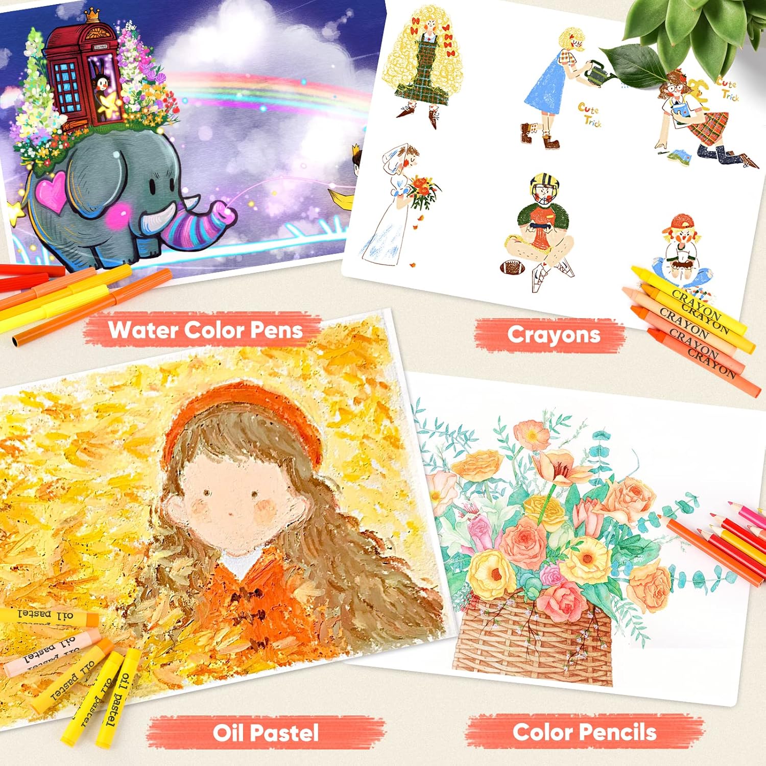 Set Alat Mewarnai Inspirasi Se - Art Craft Zoo ulasan dan harga