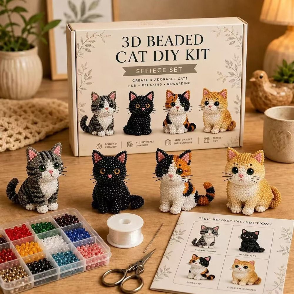 Kit Sulaman Manik-Manik Hewan  - Art Craft Kits For Kids ulasan dan harga