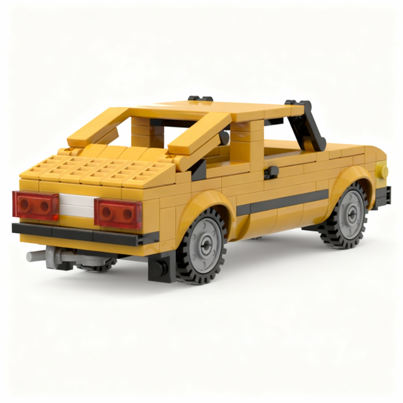 171pcs Mobil MOC Skoda Rapid M - Art Craft Building ulasan dan harga