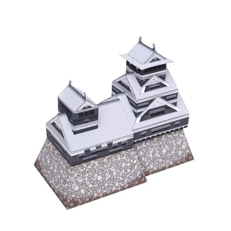 Kastil Kumamoto Jepang Model R - Art Craft Building ulasan dan harga