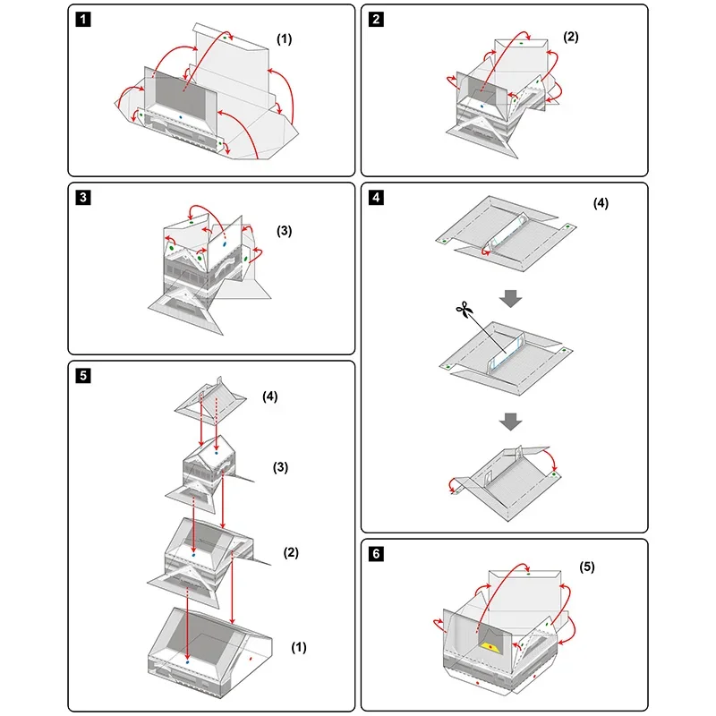 Kastil Kumamoto Jepang Model R - Art Craft Building ulasan dan harga